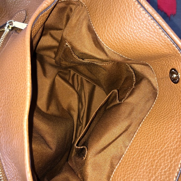 Coach Tan Pebbled Leather Phoebe Bag - Picture 9 of 16